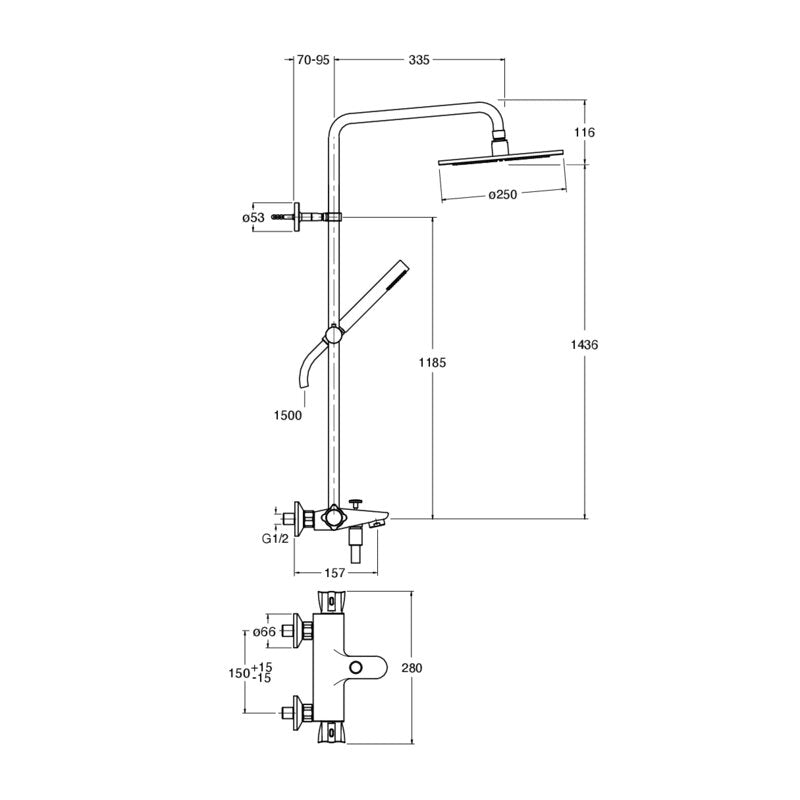 CRITE184 CRİSTİNA DUŞ KOLONU